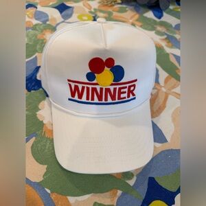 Clover + Cotton Co Snapback Hat 🧢🤍